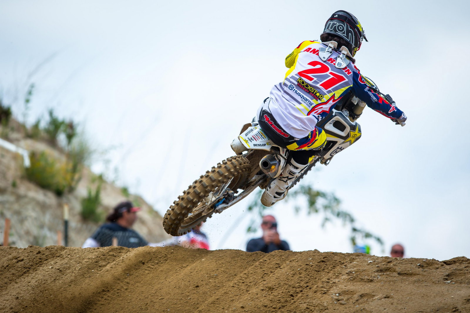 Anderson was fourth in points standings before his injury.