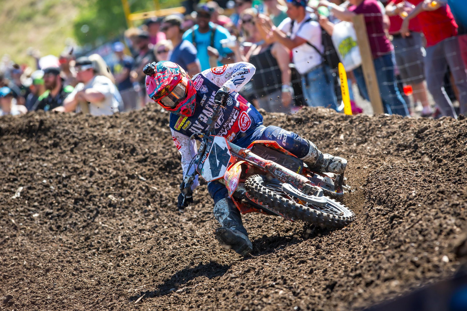 Baggett was better than he was at the first two rounds, but not quite as good as Tomac or Roczen.