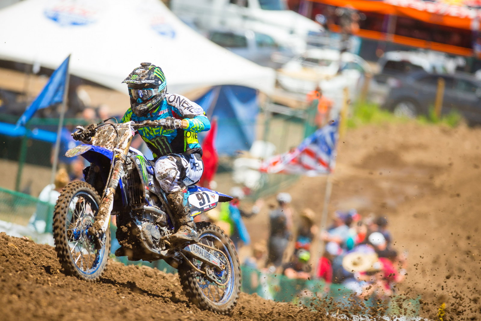 Sending it! After scoring his first career point at Glen Helen with an 18th-place finish, Ray put in another personal best with 15th overall at Thunder Valley.