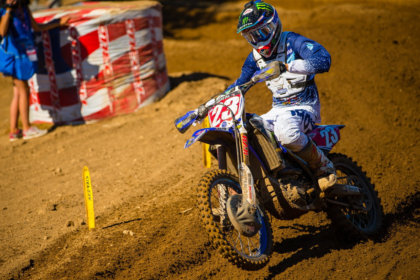 Plessinger went 1-1 to increase his points lead at RedBud.