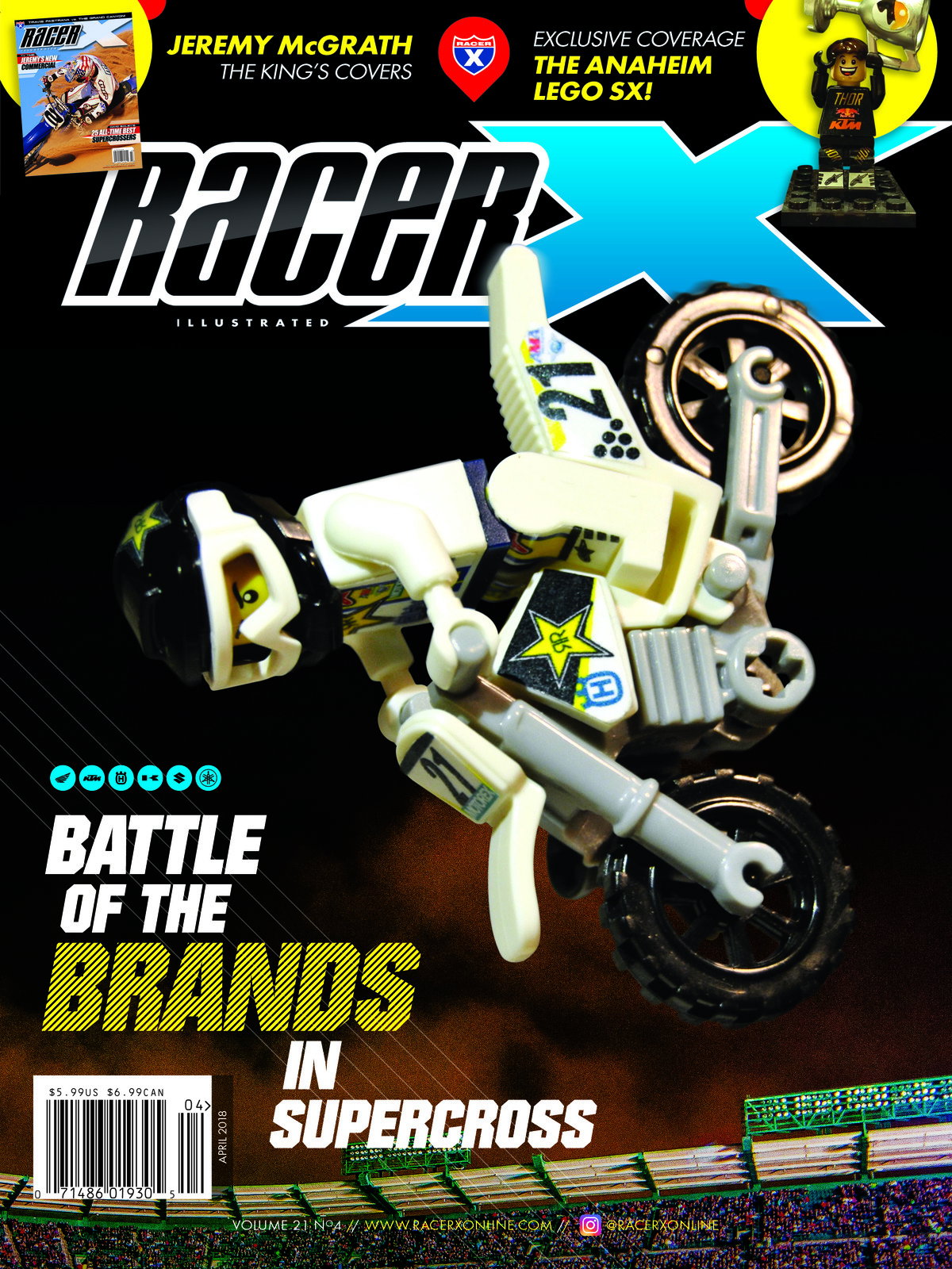 Purchase your special edition Lego Cover on Racerxbrand.com.