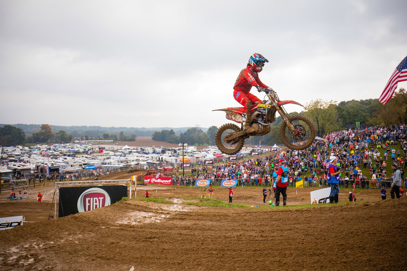 Kevin Windham at the 2018 Motocross of Nations.