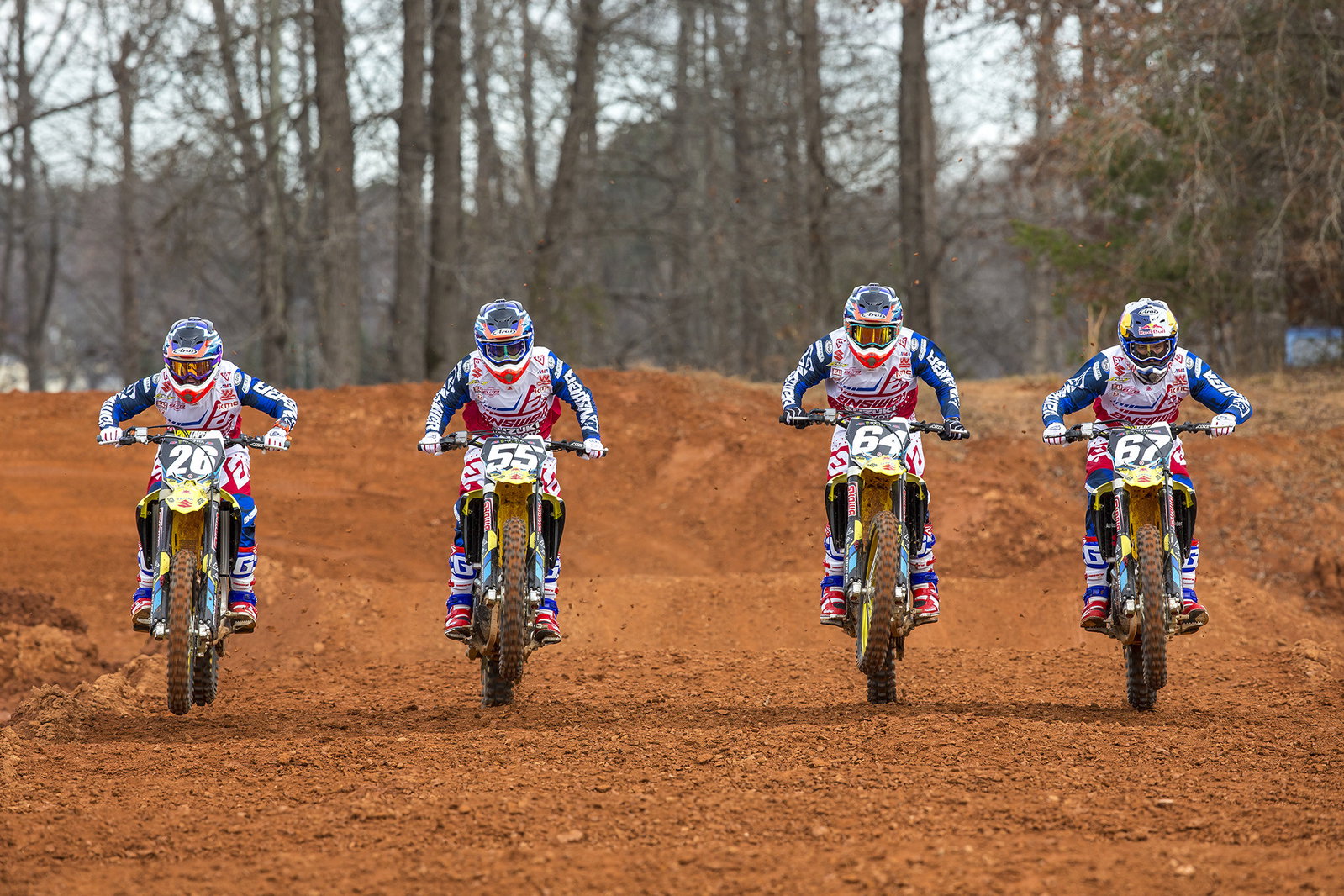 The 2019 JGR 250 squad.