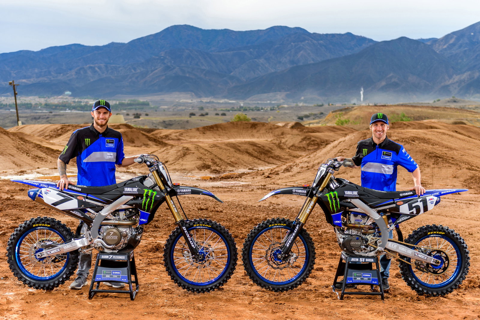 Plessinger and Barcia each signed a multi-year deal with the&nbsp;Monster Energy Factory Yamaha team in 2018.