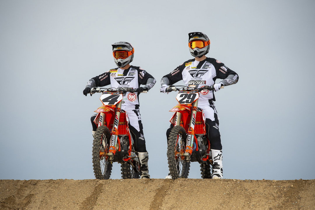 With Bloss (right) out for the entire supercross season with an injury,&nbsp;Justin Bogle&nbsp;(not pictured) will join&nbsp;Baggett on&nbsp;Rocky Mountain ATV/MC-WPS-KTM.