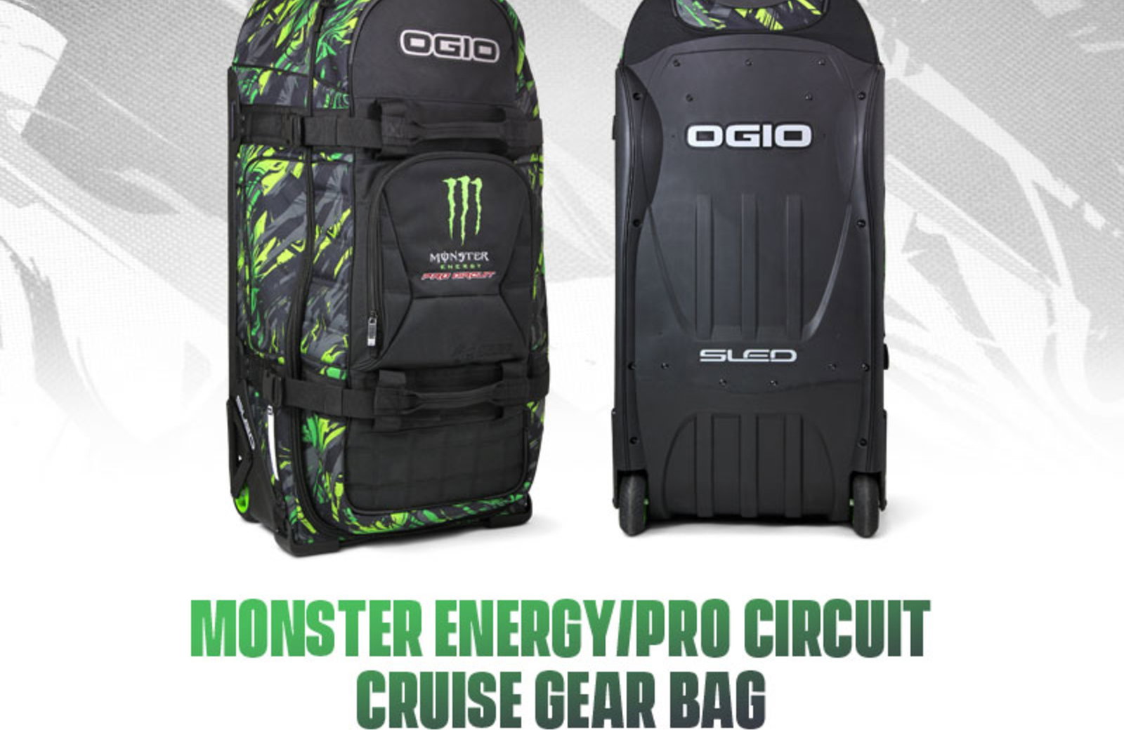 Monster Energy/Pro Circuit Cruise Gear Bag Now Available - Racer X