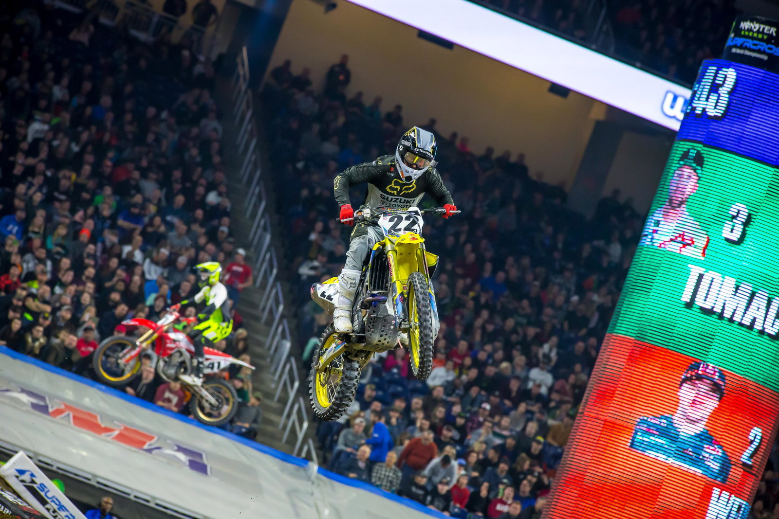 Chad Reed's hot starts resulted in the veteran getting his first podium of the 2019 season.
