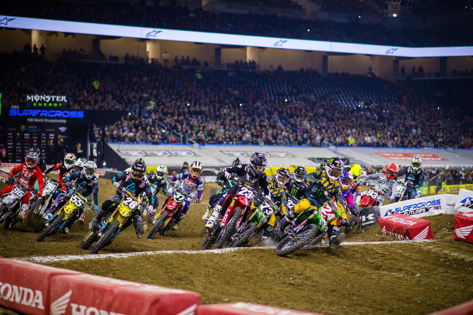 Detroit SX Highlights