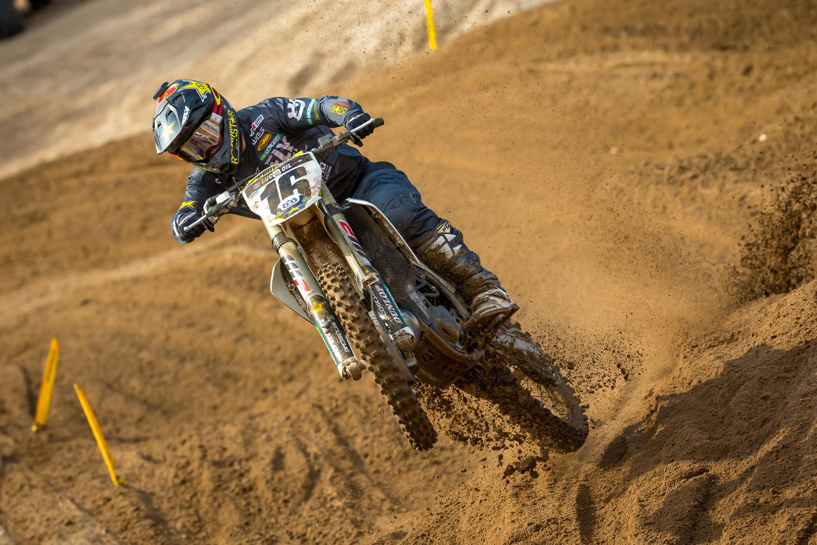 Osborne's never-give-up spirit helped in moto two, when he pushed to the 