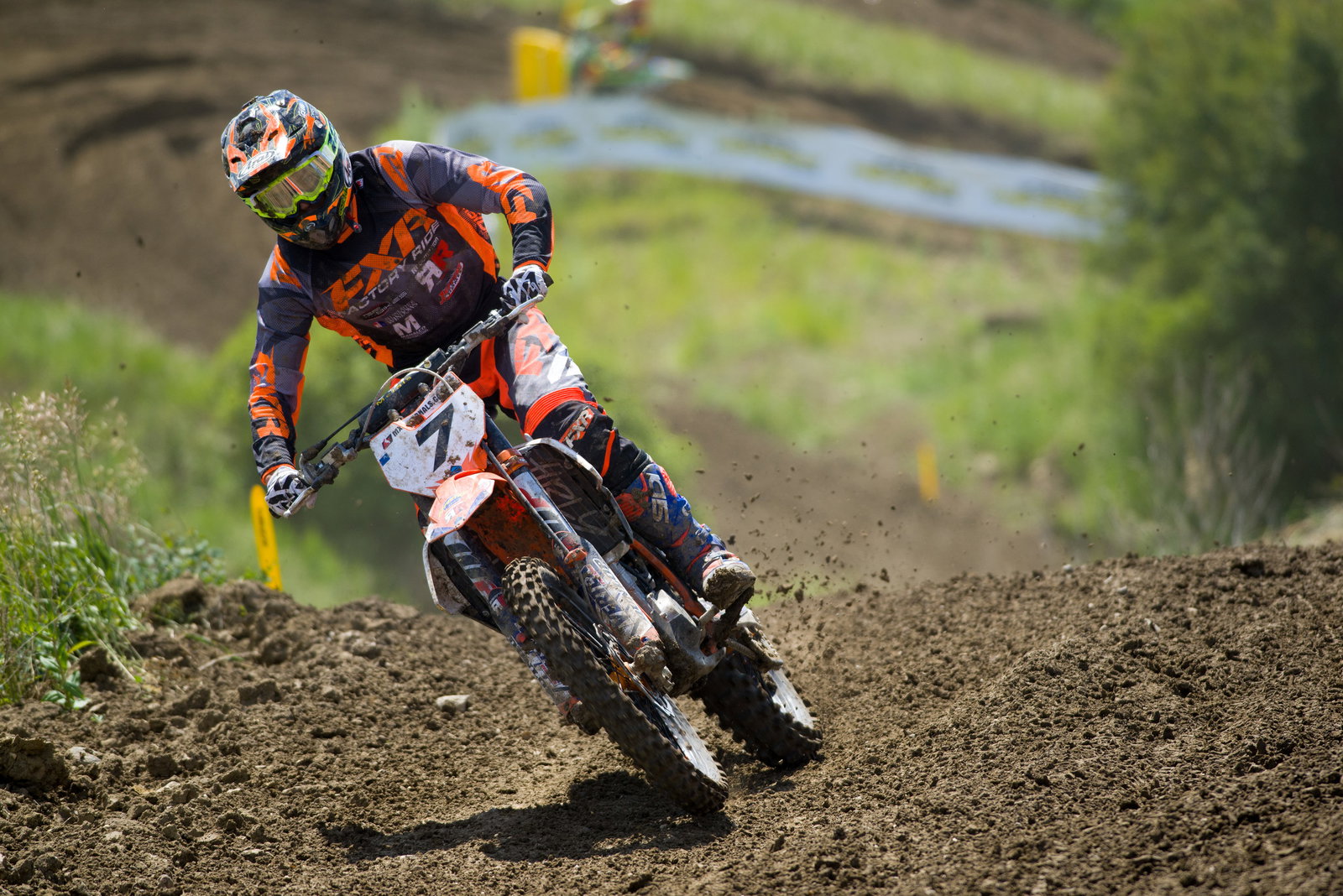 Clason racing in the&nbsp;Rockstar Energy Triple Crown Series in 2017