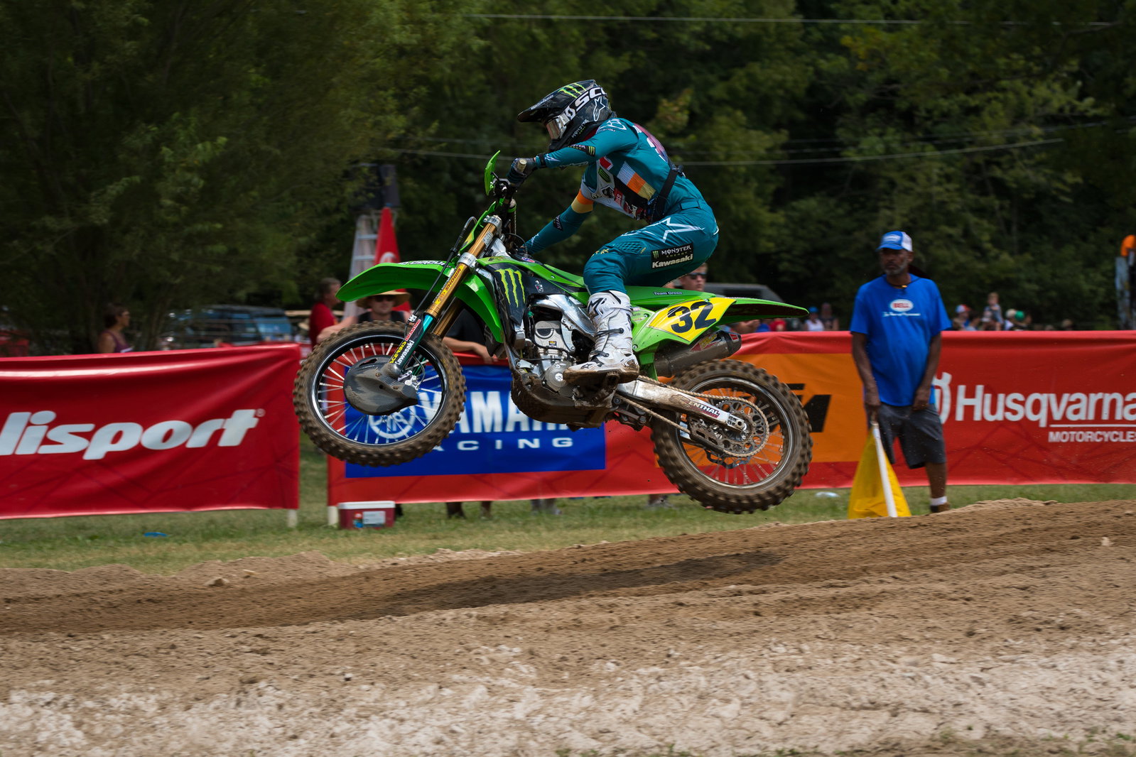 Kawasaki Team Green&rsquo;s Stilez Robertson