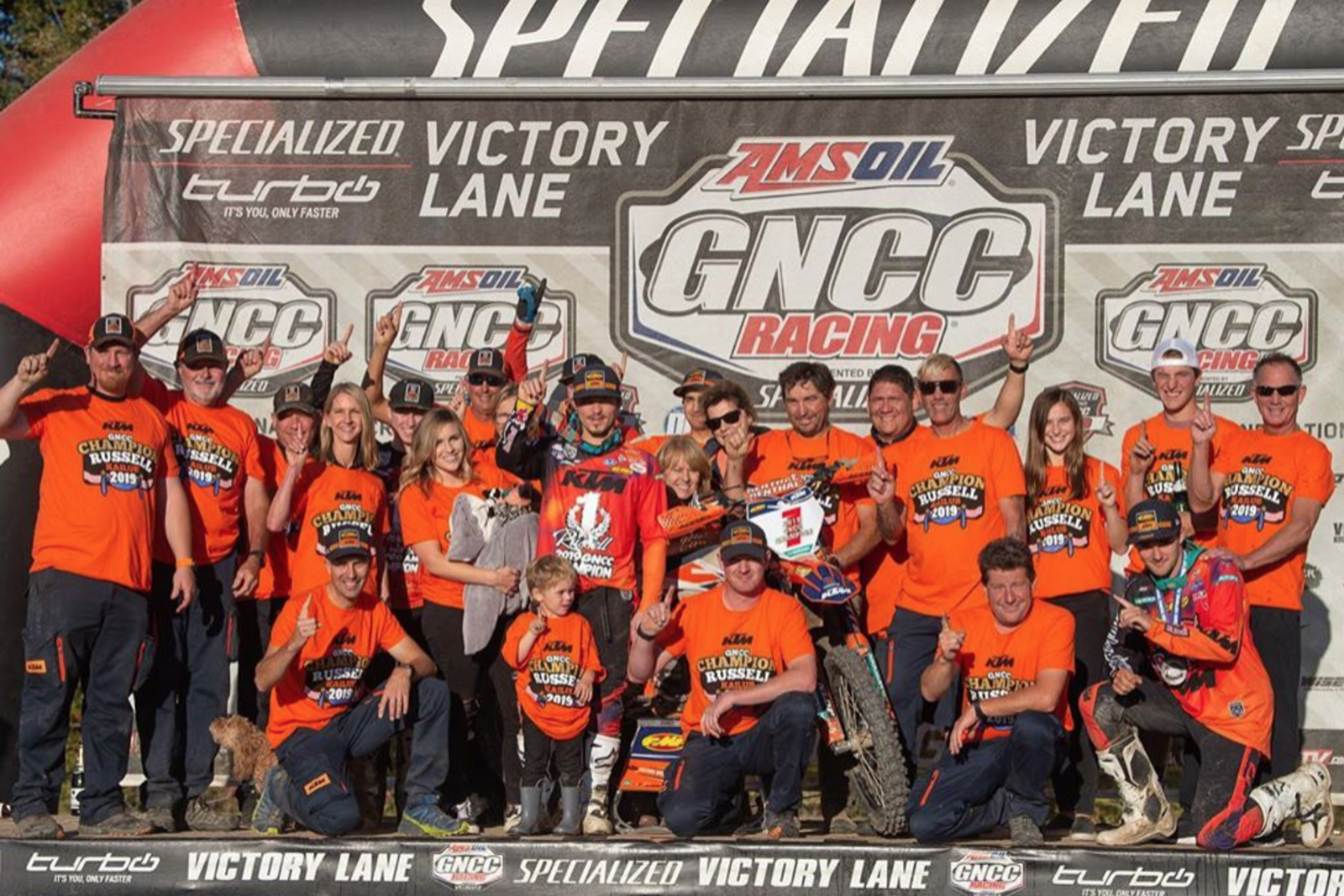 Russell Claims Seventh Consecutive GNCC Title, Kelley Scores Upset First-Ever Win