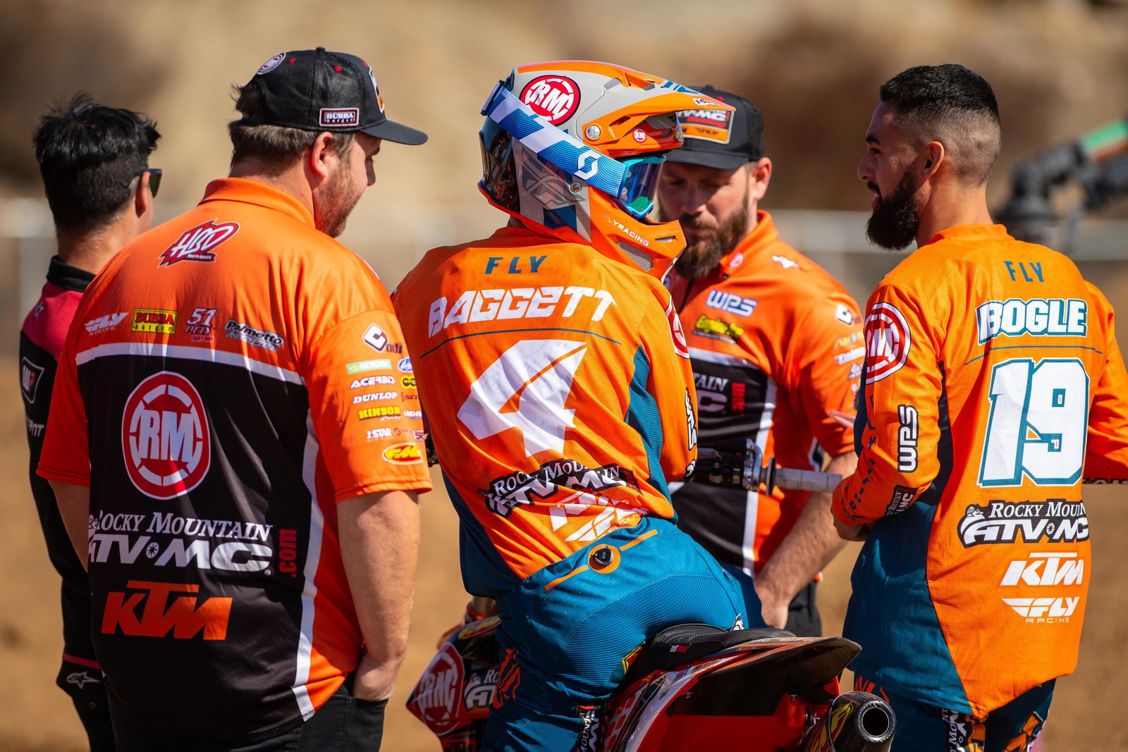 Baggett and Justin Bogle were announced as the 2020 roster for the Rocky Mountain ATV/MC-KTM-WPS team.