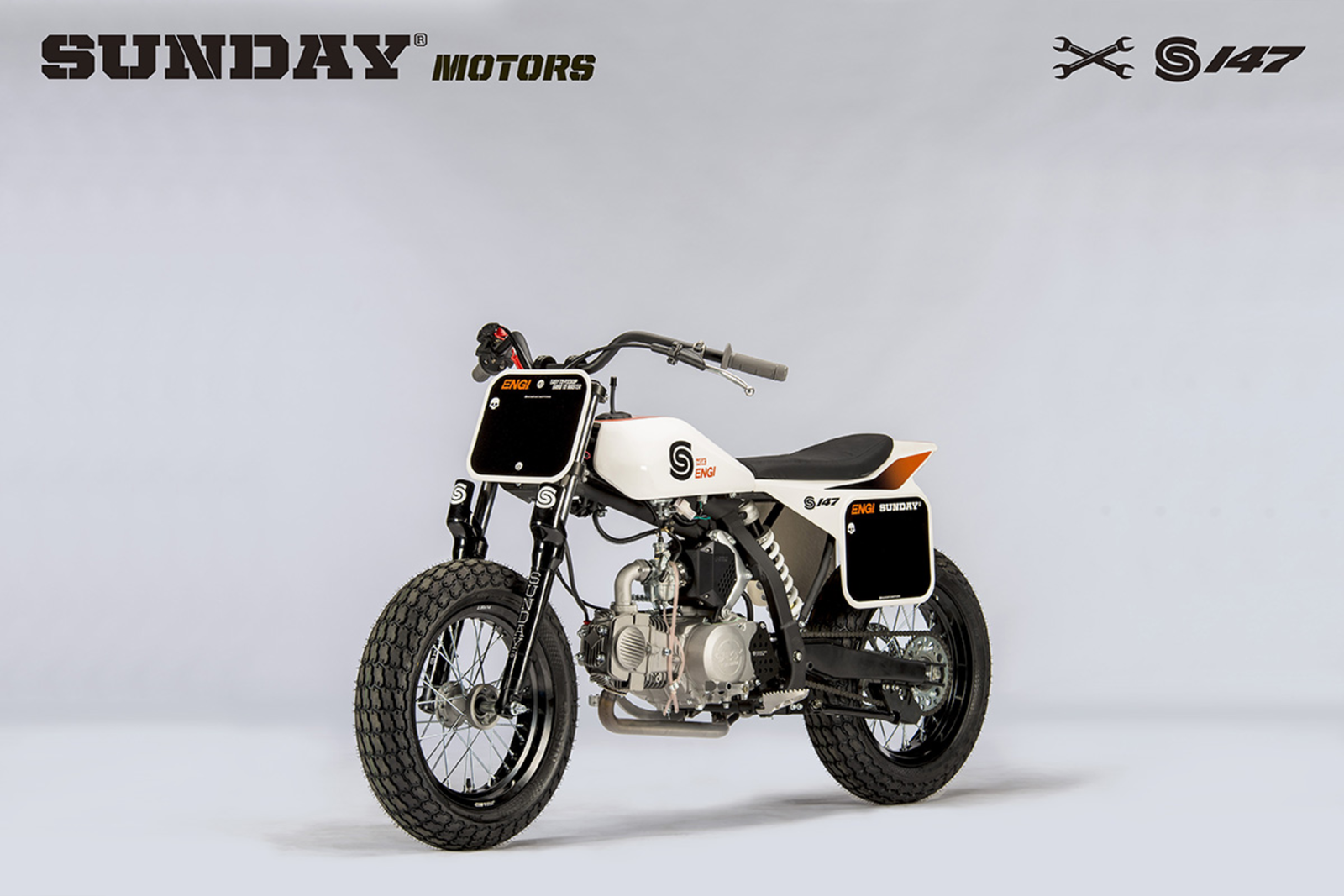 Moto Fite Klub Auctions Sunday Motors Flat Track Pit Bike to Benefit Medic Rig