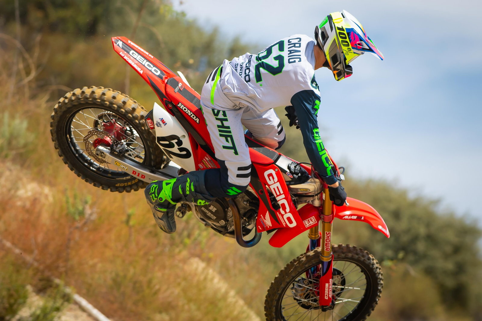 Christian Craig is expected to race a Honda CRF450R for GEICO Honda this summer.