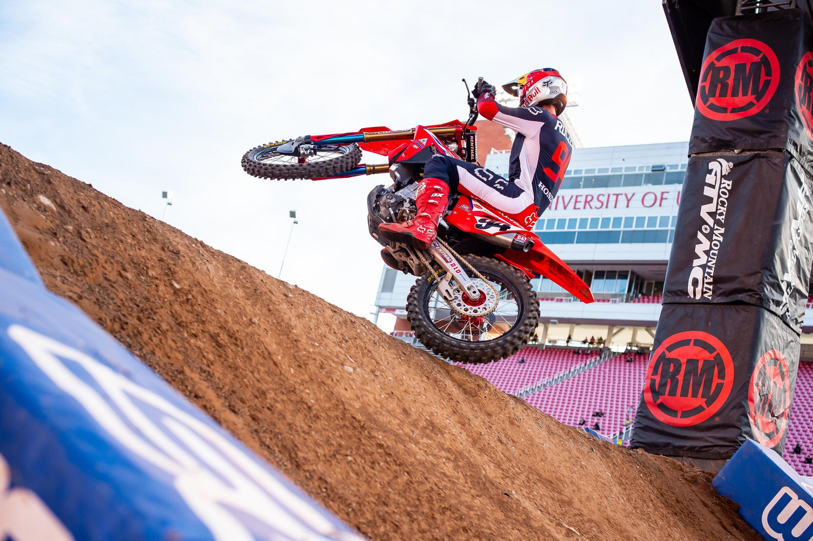 Ken Roczen at the Salt Lake City 5 Supercross.