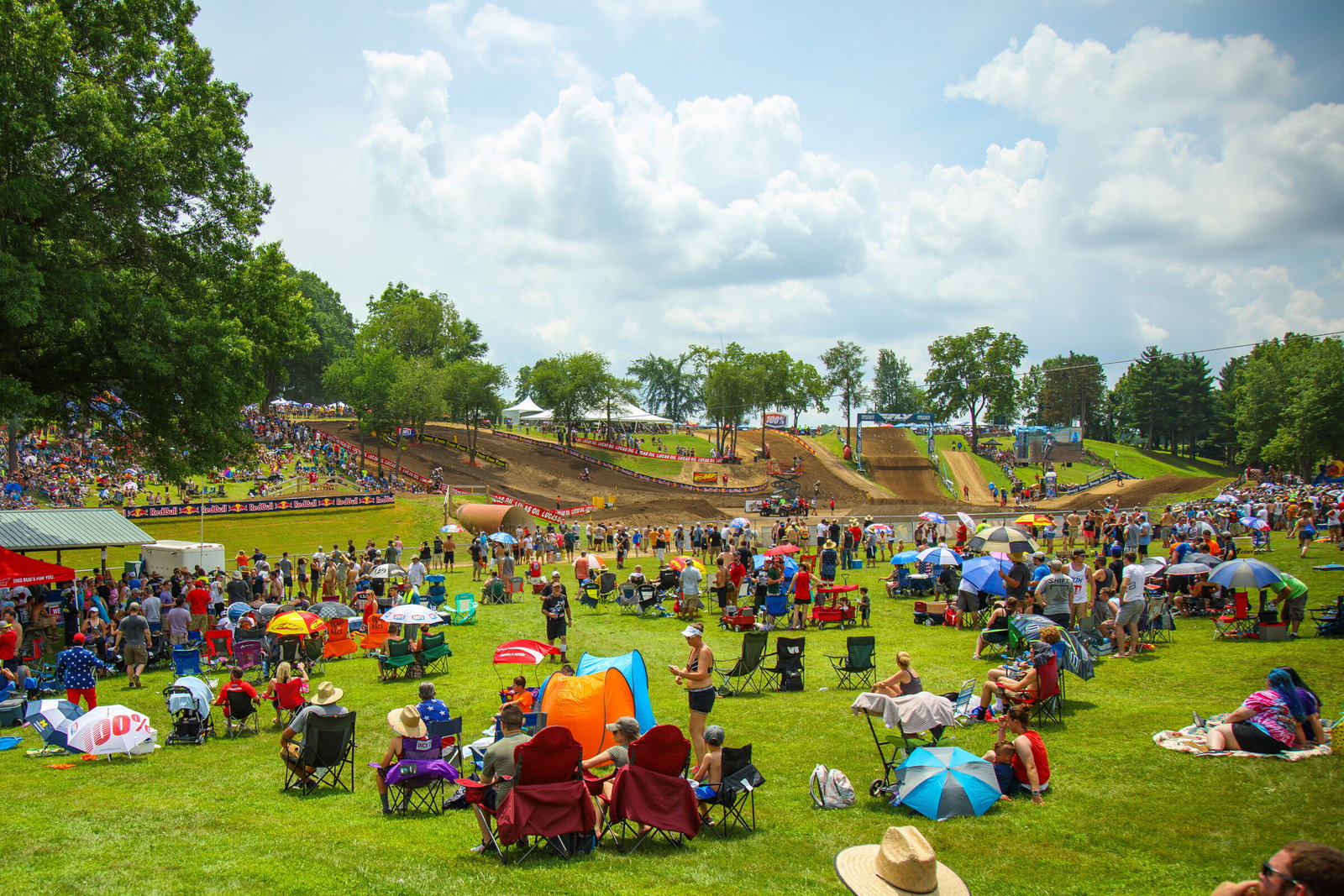 The only folks who can watch this year's RedBud racing in person are amateur racers or people who come to the races with them.