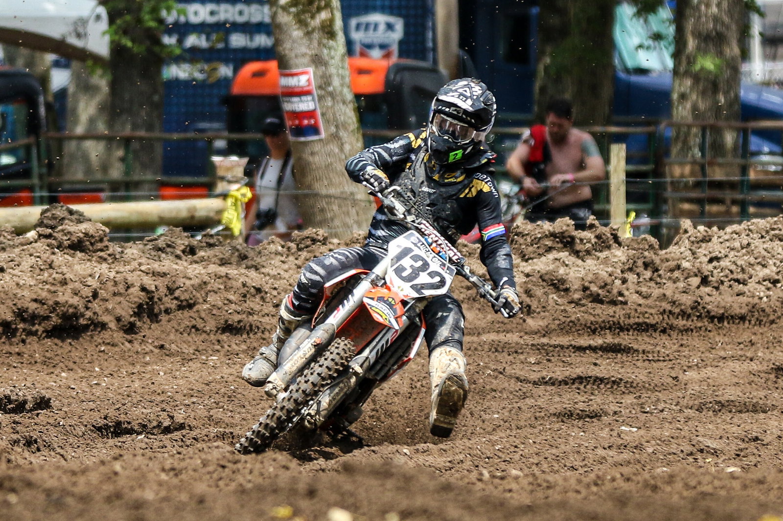 Justin Sipes finished third in the 250 A division.