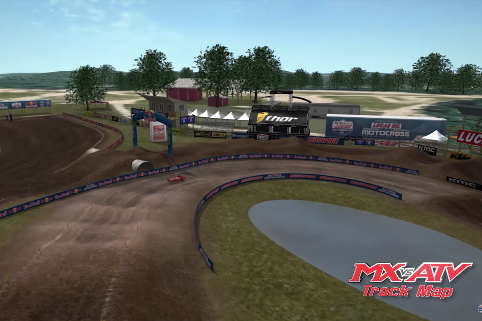 Loretta Lynn's National 2 Animated Track Map