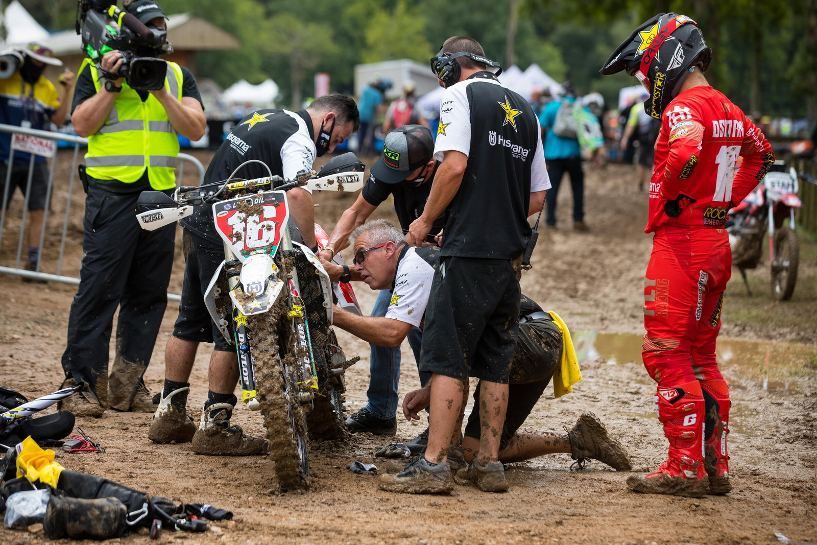 &ldquo;The whole team rallied around us when we were having an issue this morning. The boys changed three engines between the motos. It was a hard day for everyone on the team. To reward them with an overall win, and RJ got a moto win so that was super good. It felt awesome to kind of give back to the boys.&rdquo; -Zach Osborne