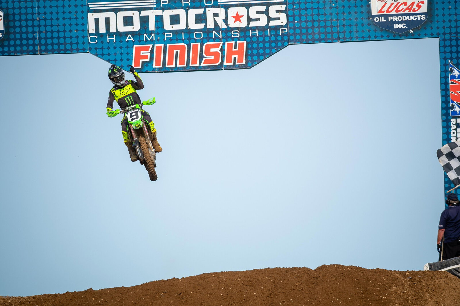 Cianciarulo taking the overall win.