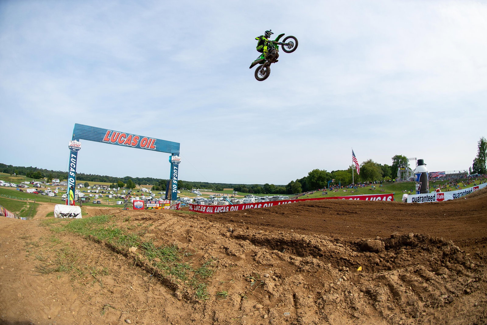 Full send mode over the leap!