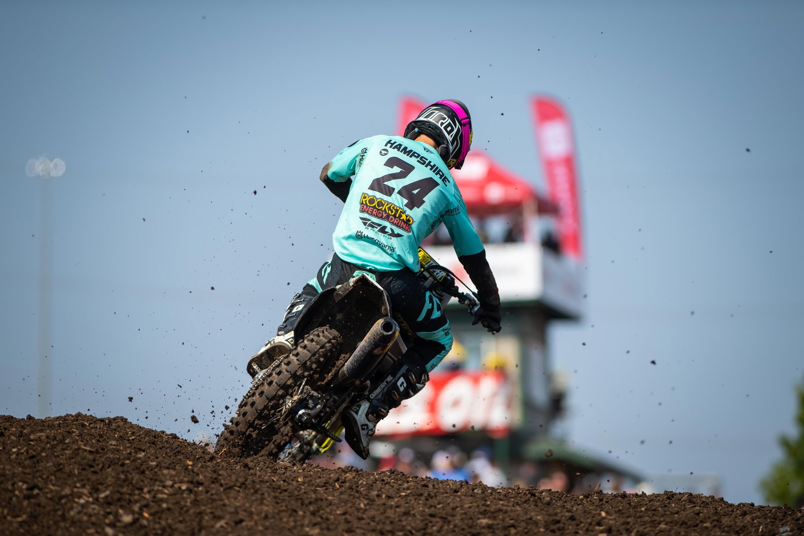 Hampshire (Hand) Out For Pro Motocross Finale