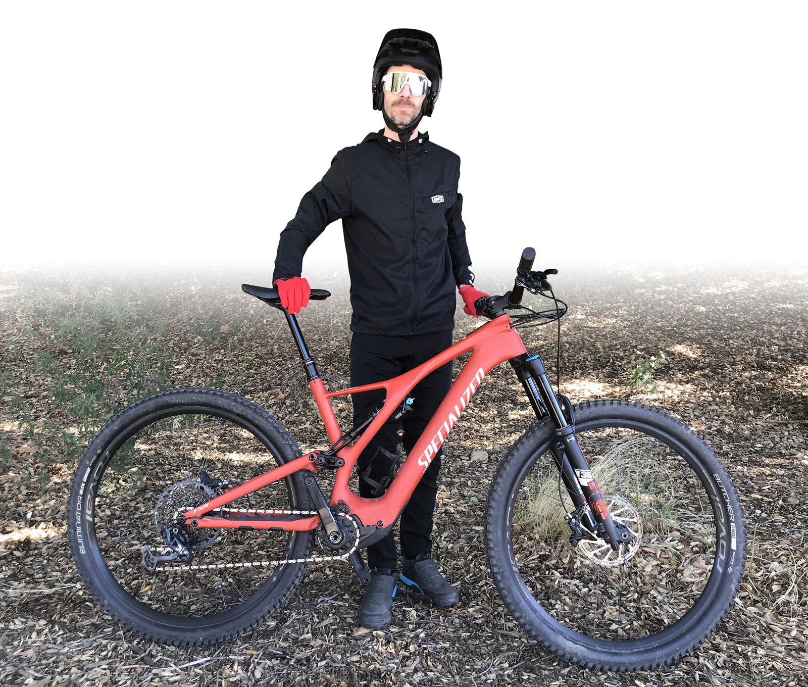 Langers with the Specialized Turbo Levo SL.