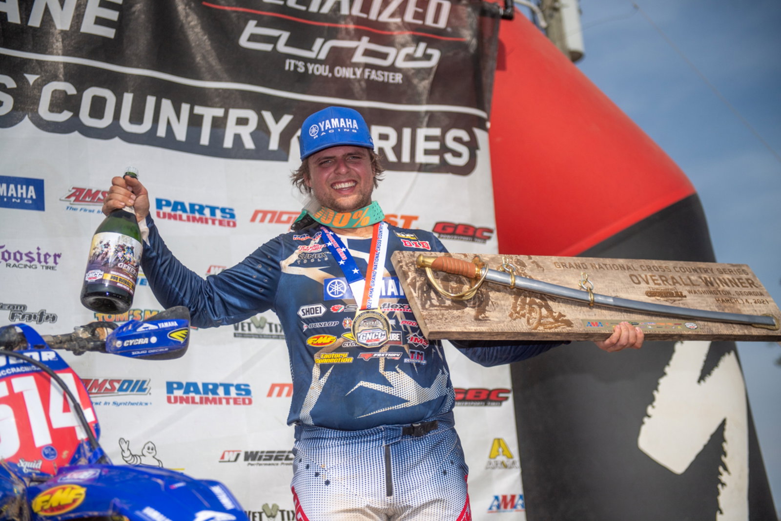 Steward Baylor Captures First Win of 2021 at The General GNCC