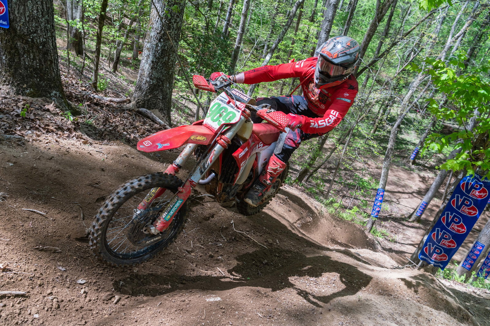 Jonathan Girroir (Coastal GasGas Factory Racing) battled for his fourth win of the season.