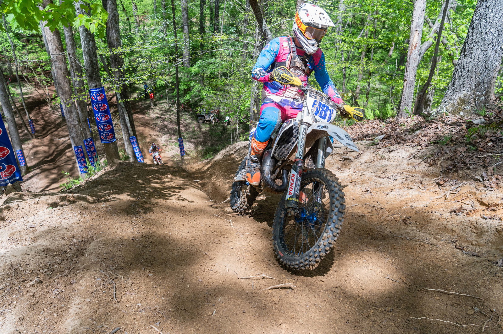 Jonathan Johnson (Magna1 Motorsports/Husqvarna) kept his win streak alive at round five in South Carolina.