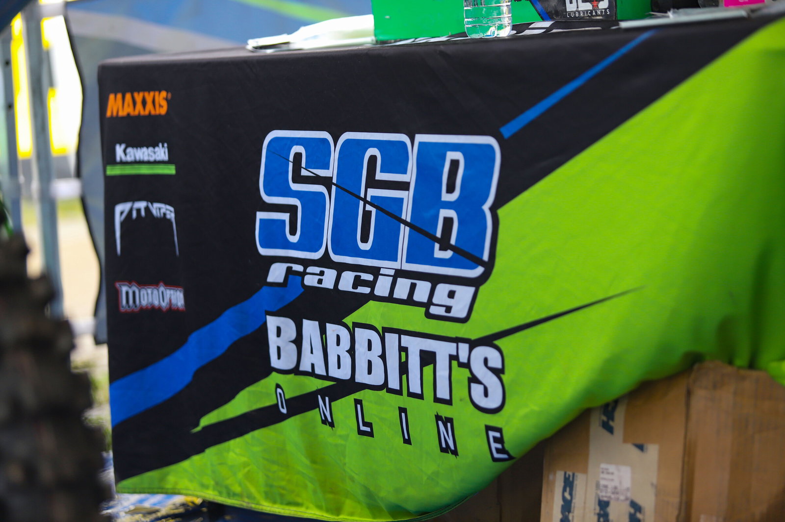 The SGB Racing/Maxxis/Babbitt&rsquo;s Kawasaki team is based only two hours from Budds Creek Motocross Park.