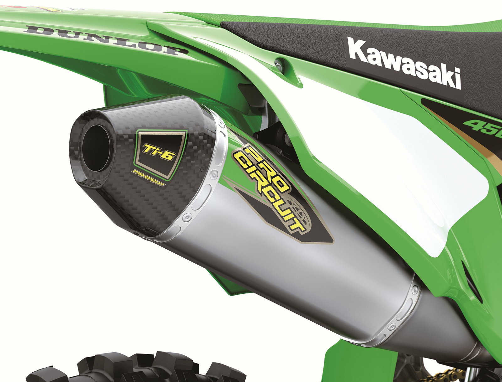 ...and Pro Circuit exhaust are a big part of the SR package.