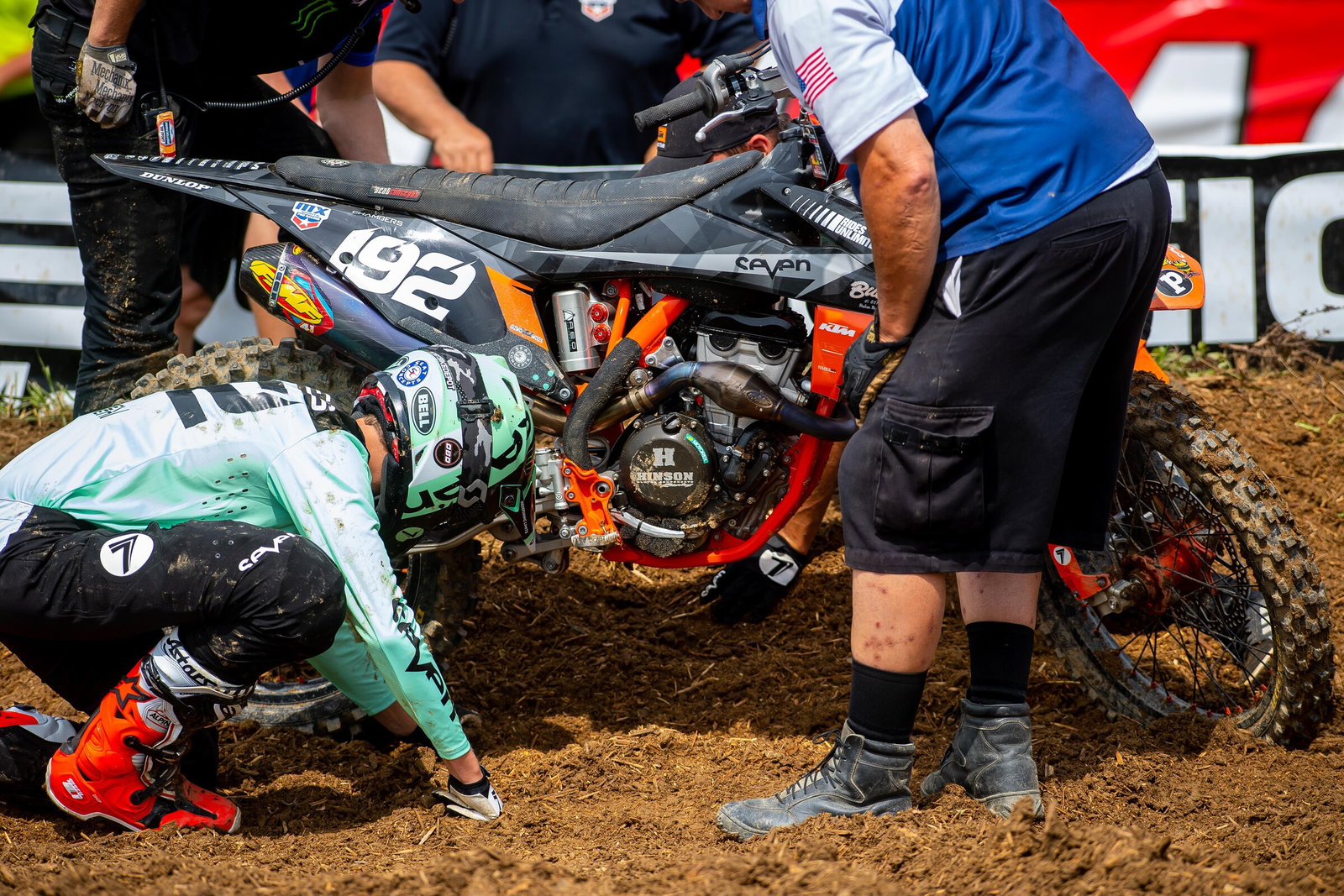 Chambers looking for his chain's master link.