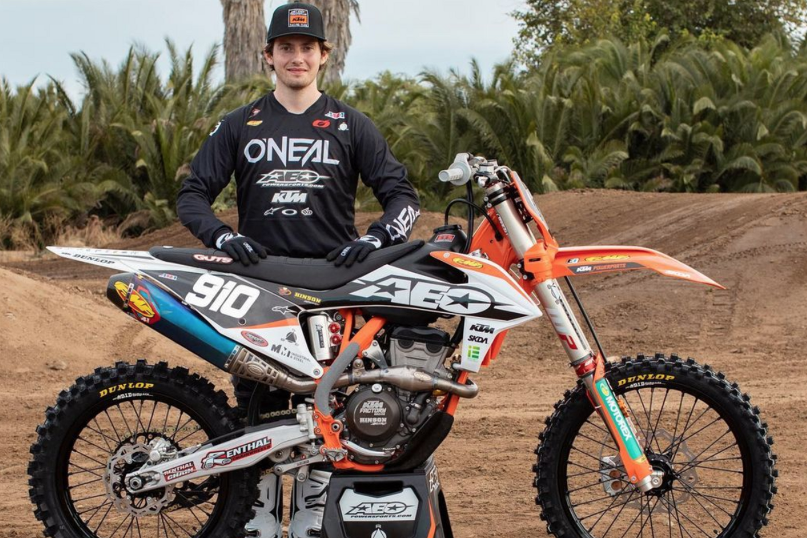 Carson Brown Joins AEO Powersports KTM Racing as Fill-In Rider