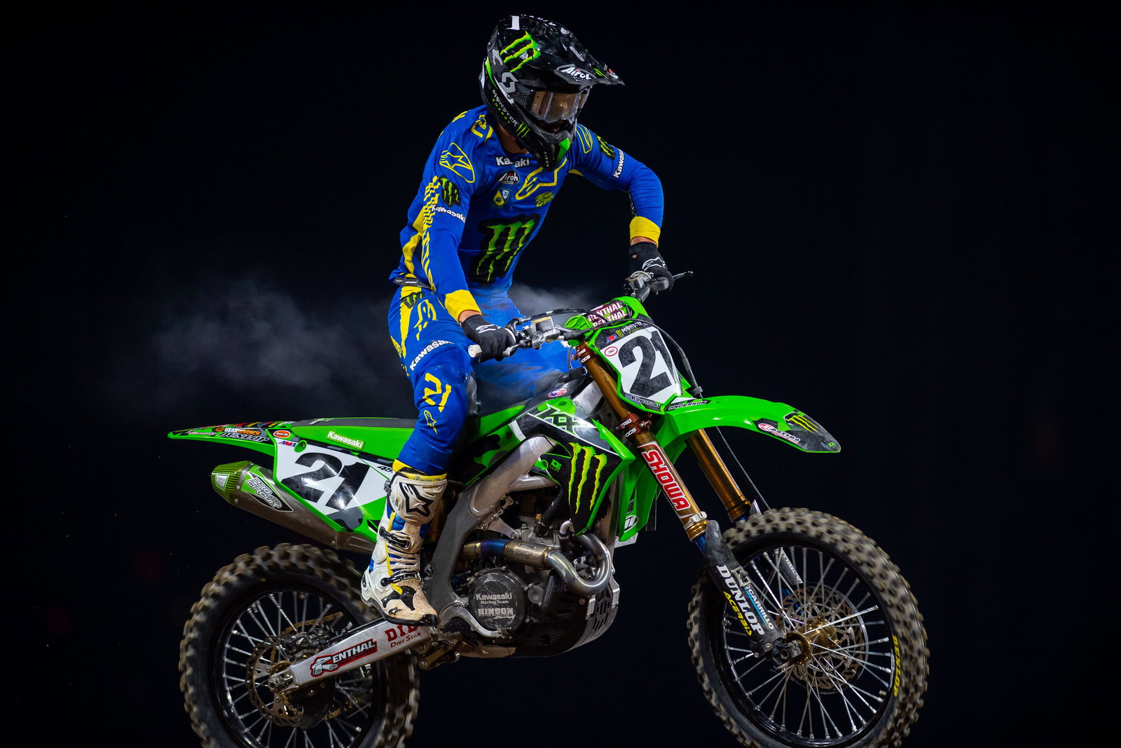 Jason Anderson Salvaged Points at San Diego, Despite Freak Bike