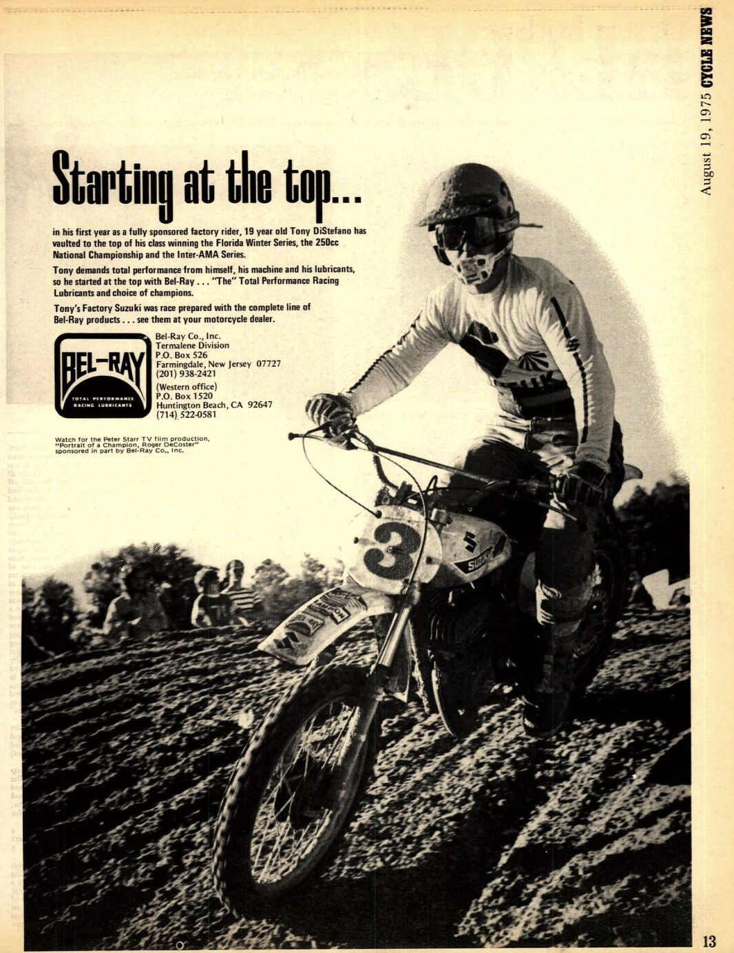 1975 American AMA Motocross Full Year Recap - Racer X