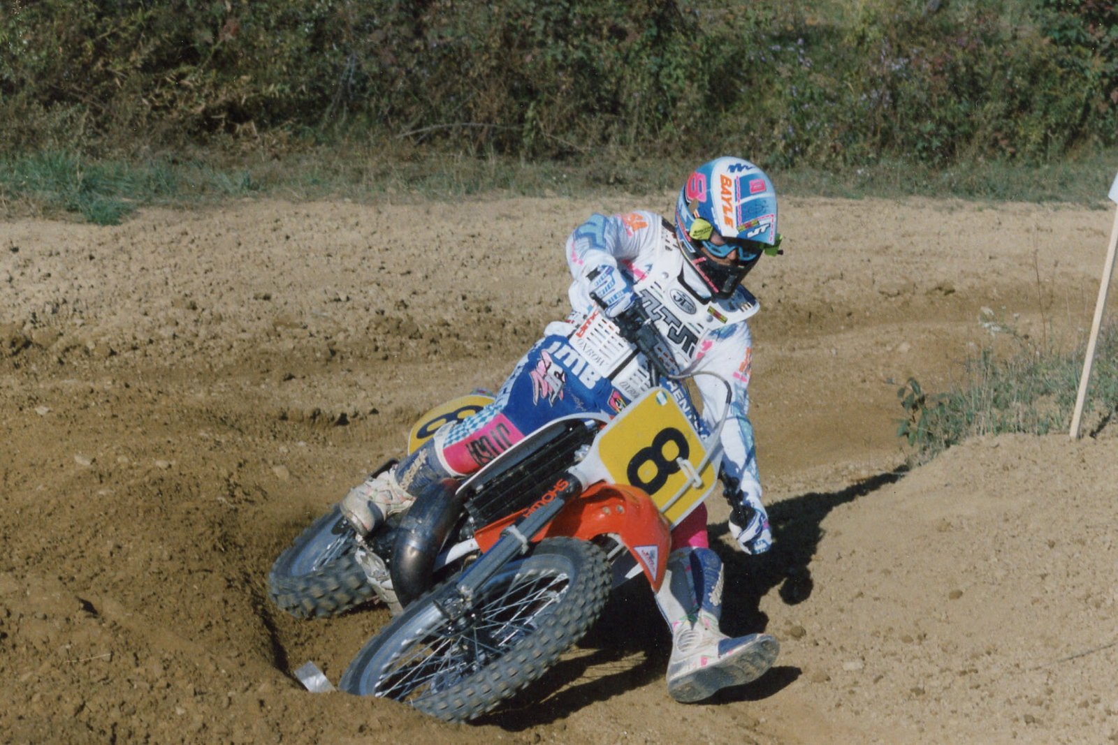 Jean Michael Bayle, the 1991 500cc Class AMA Motocross champion.