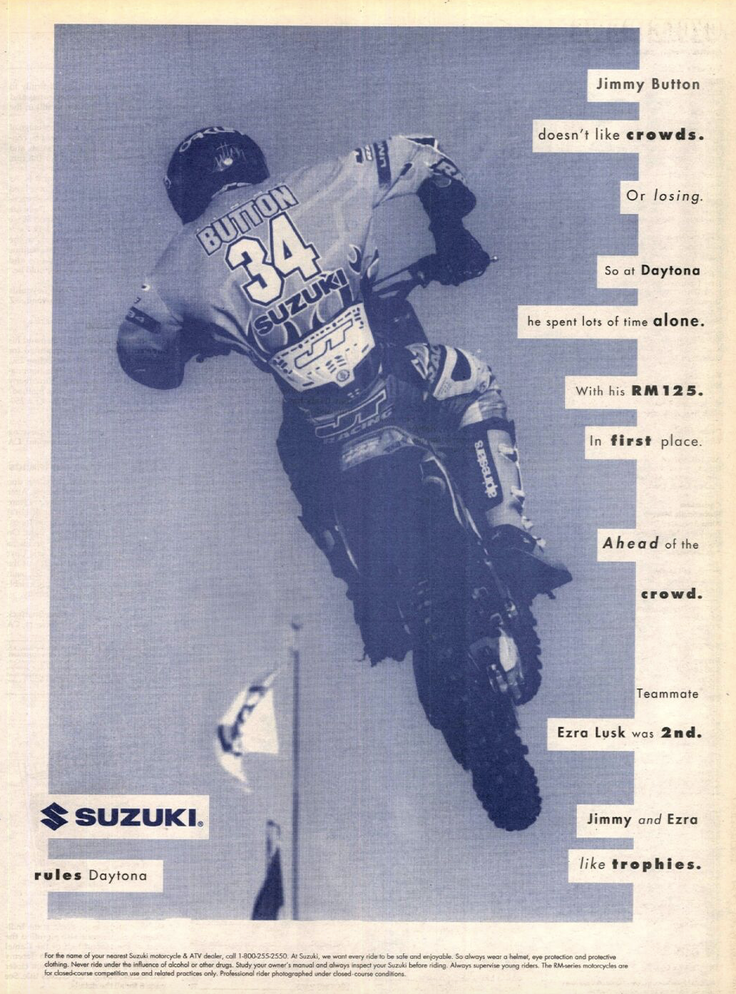 Jimmy Button in&nbsp;Cycles News.