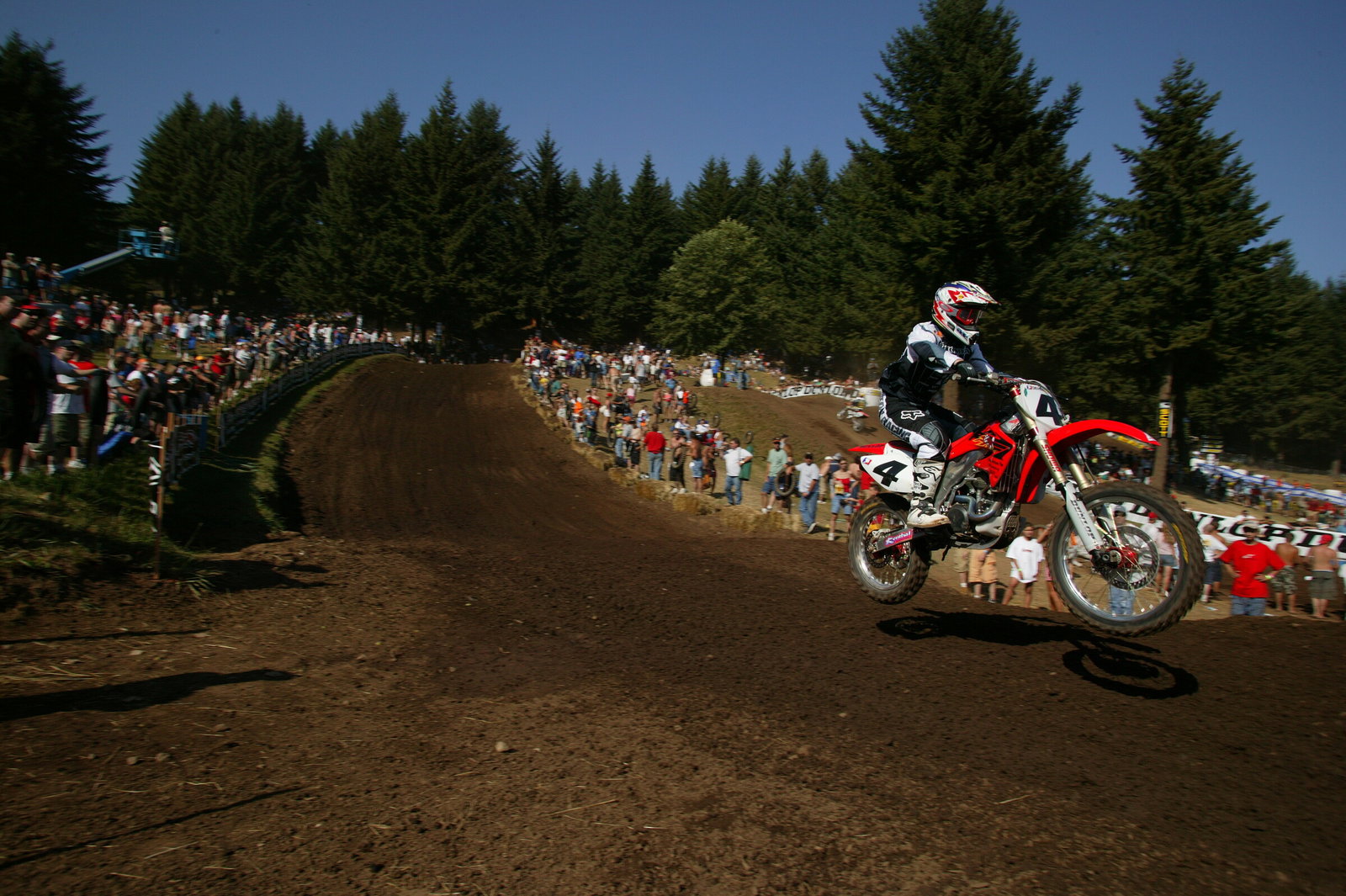 Ricky Carmichael, the 2004 250cc Class AMA Motocross champion.