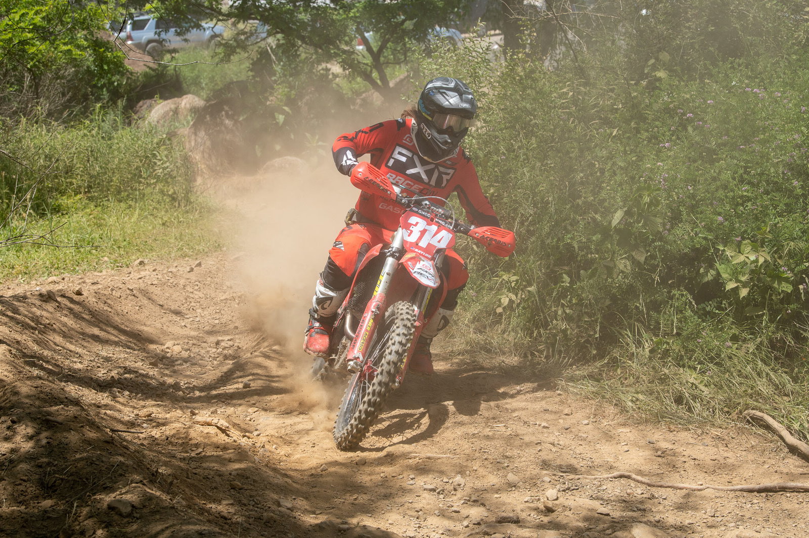 Grant Baylor (Rev Motorsports/GasGas Racing) battled back to finish second overall.