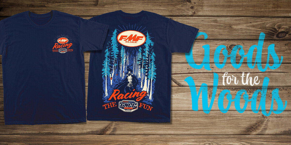 Grab your free exclusive FMF + GNCC tee today!&nbsp;Subscribe or renew to Racer X.