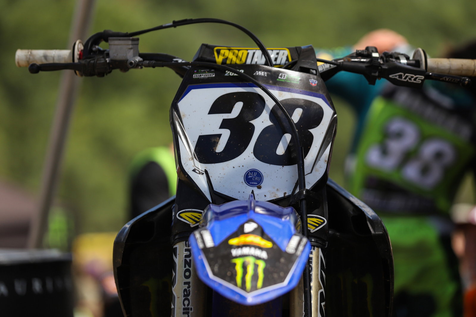 Haiden Deegan's Yamaha YZ250F at Loretta Lynns' Ranch.