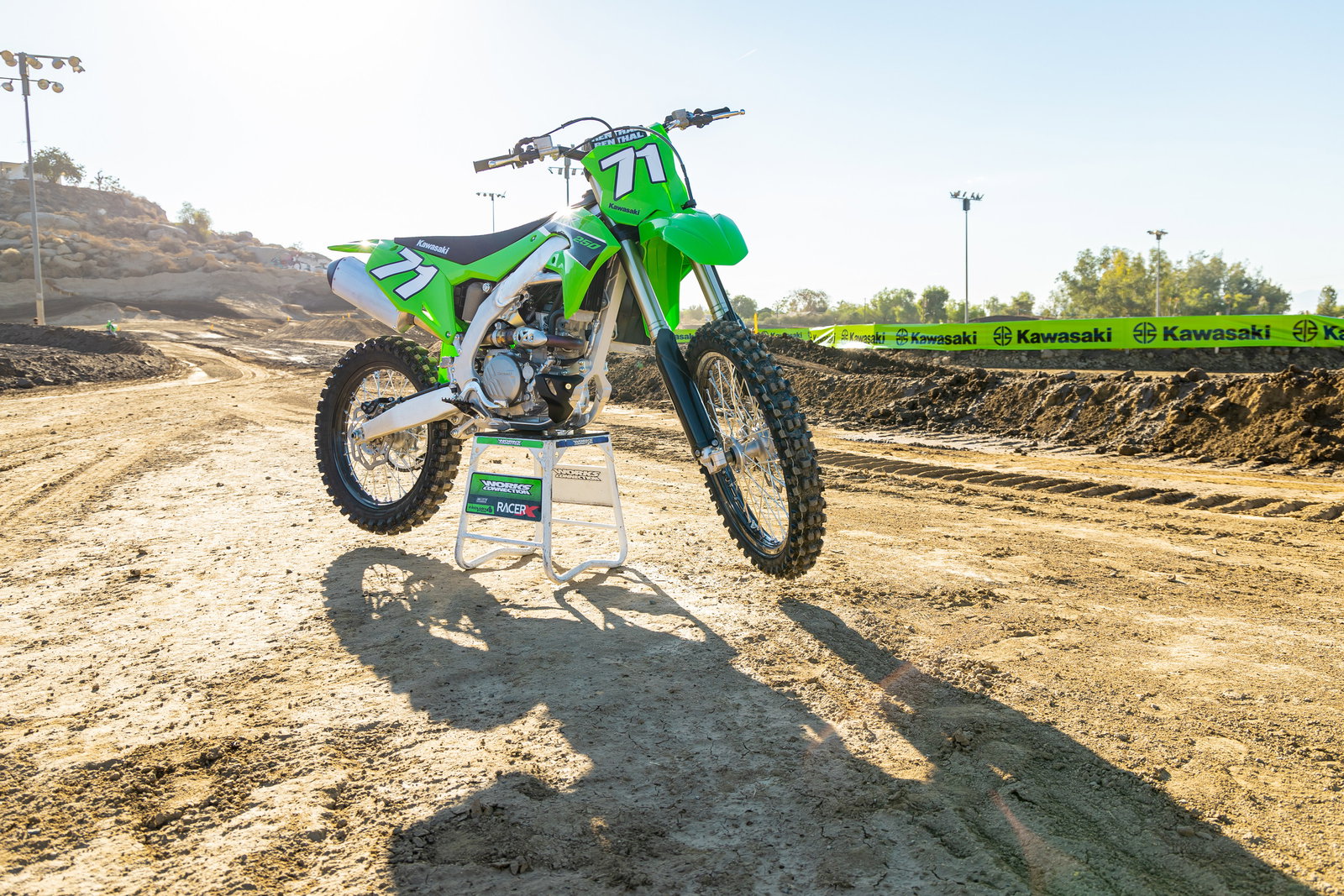 First Ride on the 2023 2023 Kawasaki KX250 with Kris & Aden Keefer