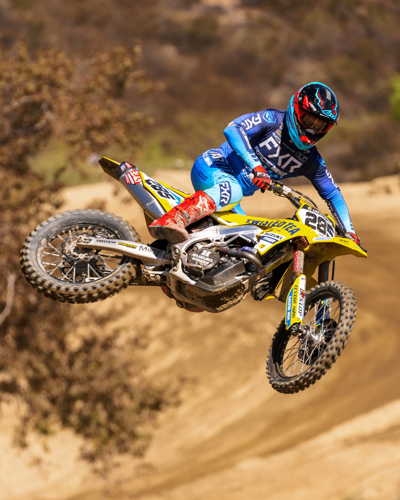 Keefer Tests Marshal Weltin's Twisted Tea/HEP Motorsports Suzuki