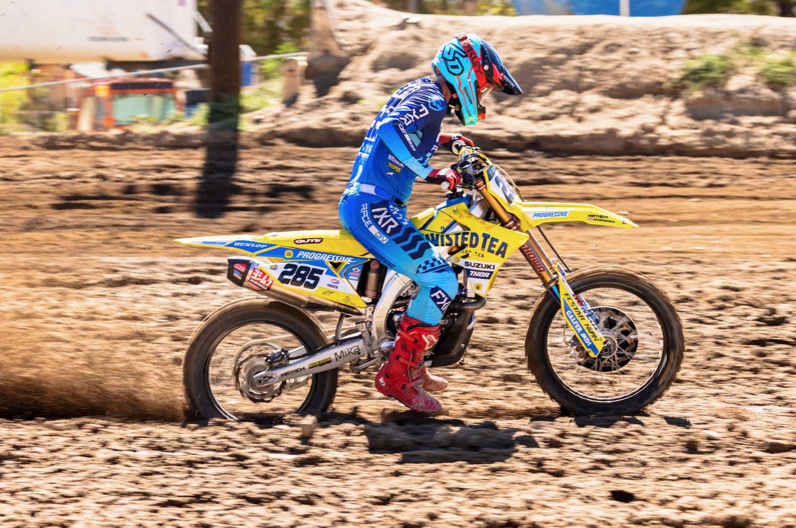 Keefer Tests Marshal Weltin's Twisted Tea/HEP Motorsports Suzuki