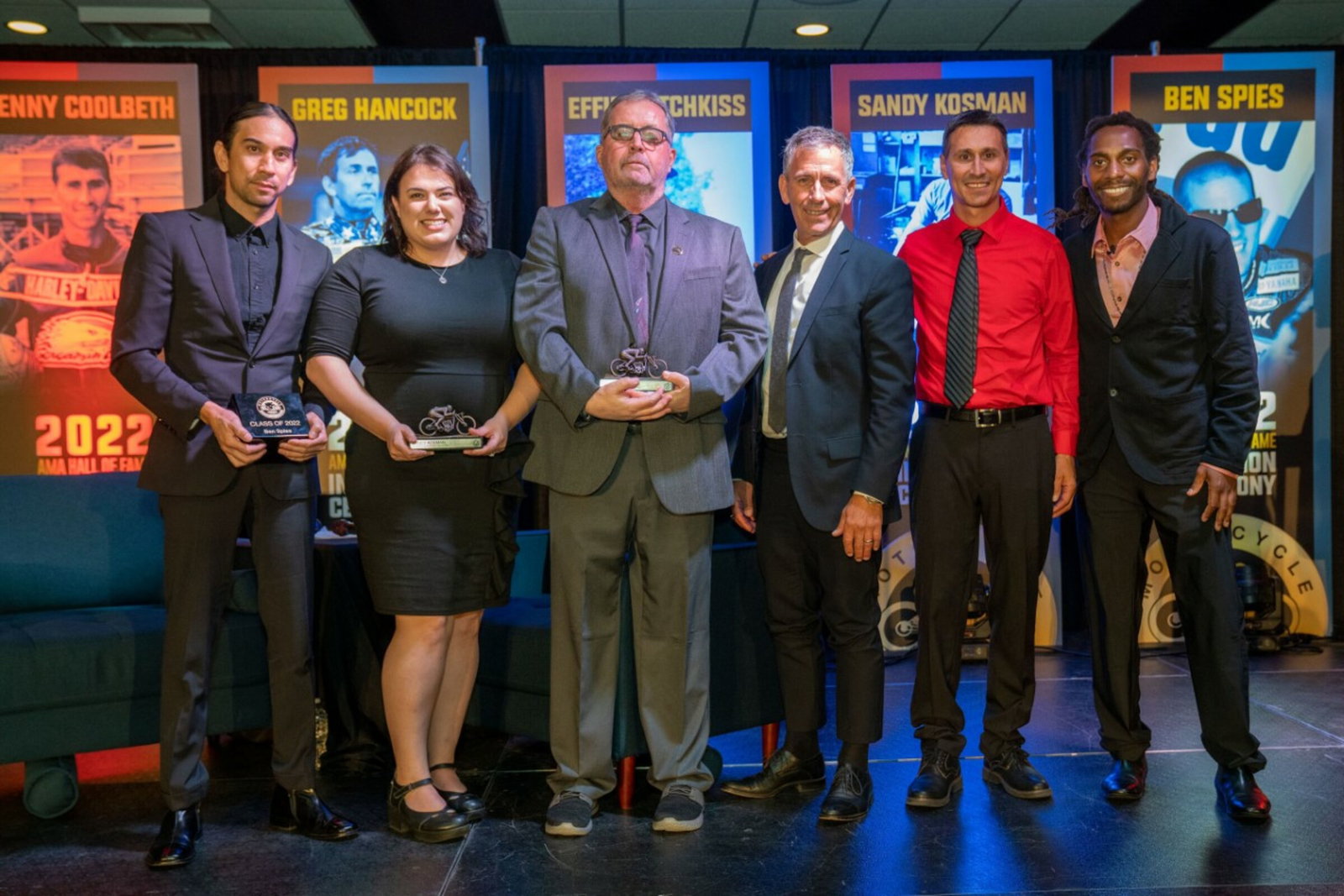 2022 AMA Motorcycle Hall of Fame Induction Ceremony Honors Six Inductees