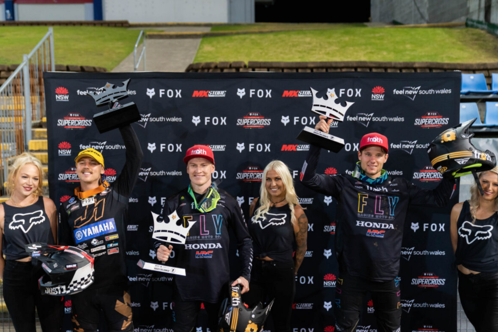Matt Moss & Max Anstie Victorious at Round 3 of Australian Supercross Championship