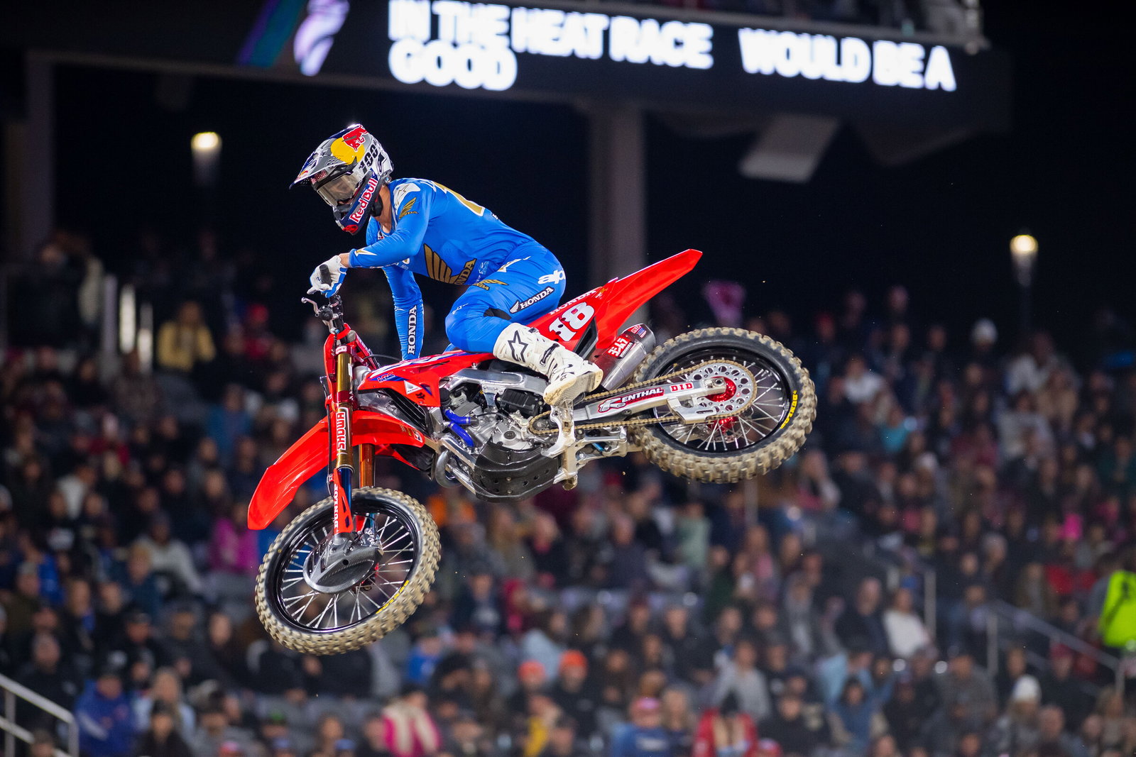 Jett Lawrence on 2023 San Diego Supercross 250SX Main Event Win