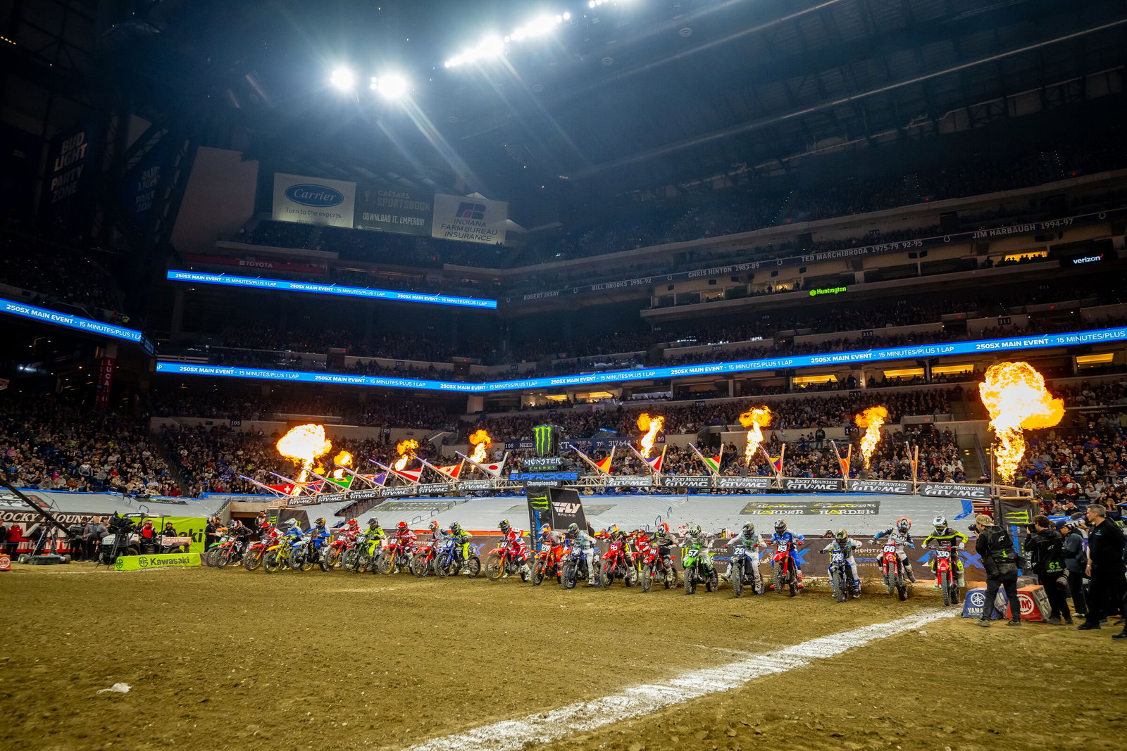 Watch: Indianapolis Supercross Main Event Highlights & Results